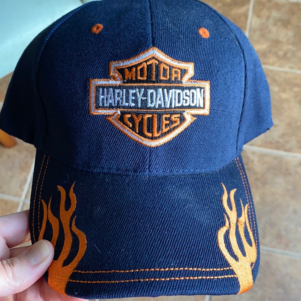 Harley Davidson motorcycles hat
